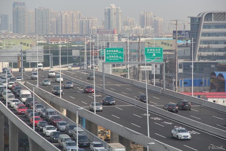 苏州东环南延高架快速路15日正式通车